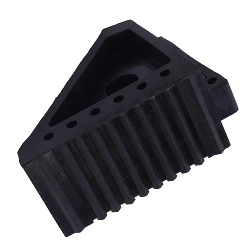 Tbest Heavy Duty Rubber Wheel Chock Weather - Anti Slip TIRE Block for Vehicle Parking