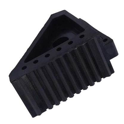 Tbest Heavy Duty Rubber Wheel Chock Weather - Anti Slip TIRE Block for Vehicle Parking