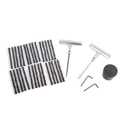 OEMTOOLS 26682 Tire Plug Kit 36-Pc, Tire Repair Kit for Cars, Trucks, ATVs, RVs, and More, Emergency Flat Tire Repair Kit, Storage Case Included - style: 36 Piece Tire Repair Kit