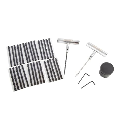 OEMTOOLS 26682 Tire Plug Kit 36-Pc, Tire Repair Kit for Cars, Trucks, ATVs, RVs, and More, Emergency Flat Tire Repair Kit, Storage Case Included - style: 36 Piece Tire Repair Kit