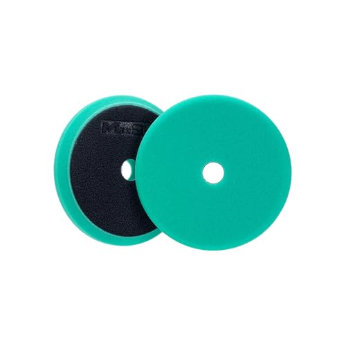 Maxshine 6" Universal Thin Foam Pad Set – Professional Detailing Pad for Heavy Cutting, Cutting, Polishing & Finishing – Bendable, Washable & Reusable – Hook & Loop Backing - size: 6", style: Set