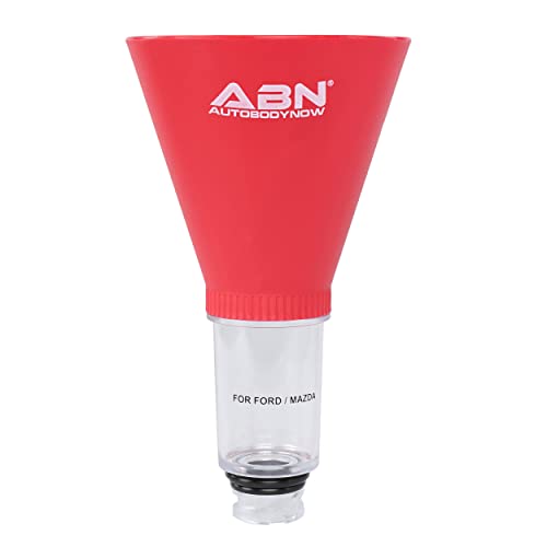 ABN Automotive Engine Oil Funnel - Compatible with Ford and Mazda for No Spill Oil Change - size: Mazda