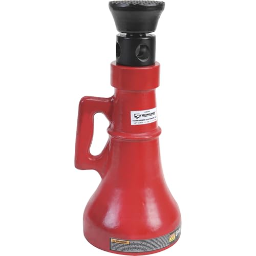 Strongway 15-Ton Screw Jack | Controlled screw lifting, Equipment positioning, Maintenance and repair use, Compact shop setup, Durable construction