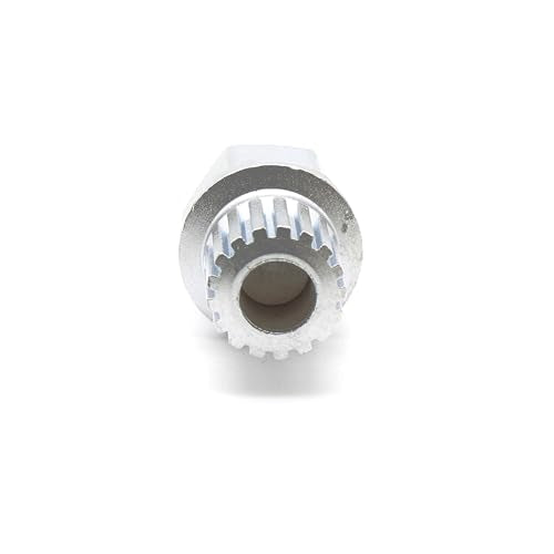 TEMO 62/17Pt Anti-Theft Wheel Lock Lug Nut Removal Socket Key for Vw Audi | Wheel Lock Nut Socket Adapter | Anti-Theft Screw Remover Repair Tool | Tyre Fitting, Garage Repair, Tire Change - size: 62/17PT