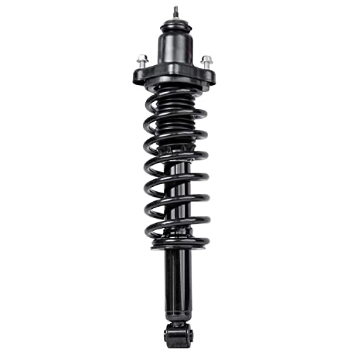 Detroit Axle - 4pc Front and Rear Struts Kit for Jeep 12-16 Compass Patriot | 4 Front and Rear Struts & Coil Spring Suspension Quick Install Ready Struts Shocks Assembly 2013 2014 2015 Replacement - size: 4Q47439/ 4 Struts