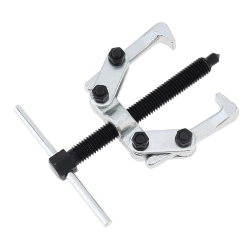 ChgImposs 2.36 Inch 2-Jaw Gear Puller, High Carbon Steel Heavy-Duty Bearing & Pulley Remover, Adjustable 10-65mm Jaw Spread, 1T Capacity - size: 10-60mm