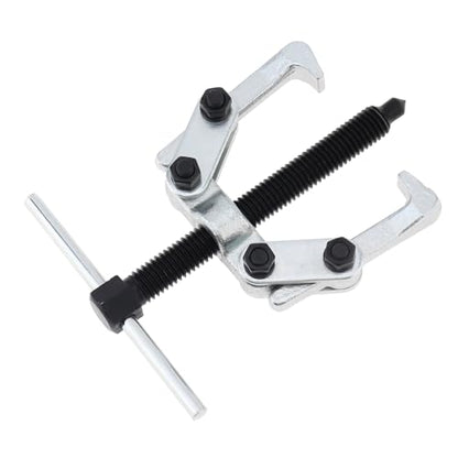 ChgImposs 2.36 Inch 2-Jaw Gear Puller, High Carbon Steel Heavy-Duty Bearing & Pulley Remover, Adjustable 10-65mm Jaw Spread, 1T Capacity - size: 10-60mm