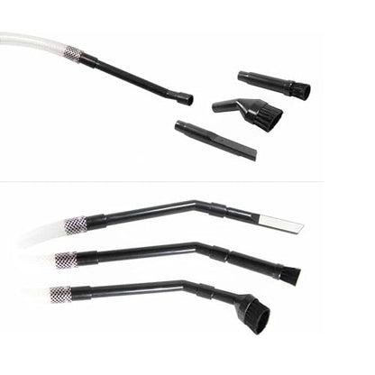 Vacuum Cleaner Attachment Crevice Cleaning Tool Brush Kit Micro Cleaning Kit for Keyboard Compatible with Universal Vacuum Cleaner Attachment