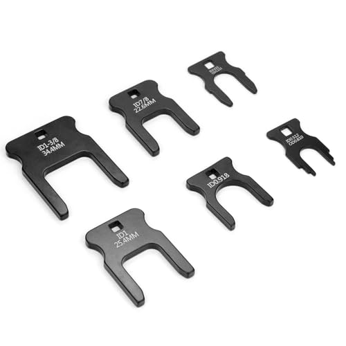 DEF & Fuel Line Disconnect Tool Set for Ford, Chevy & GMC Diesel | 6-piece DEF and fuel line disconnect tool set for quick removal of fuel, coolant, breather and DEF connectors