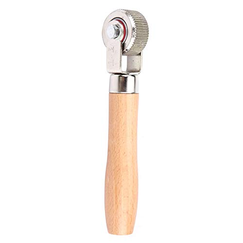 car Wheel Wooden Handle tire Patch Repair Stitcher Bearing Roller Repair Tool Middle (Medium) - size: Medium