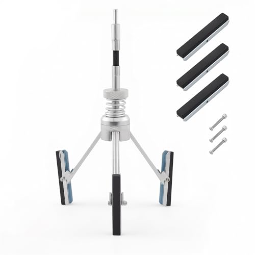 Cylinder Hone Tool, Adjustable Engine Cylinder Honing Tool for Grinding Holes from 2" to 7" in Diameter, Brake Piston Servicing Tools with Extra 3PC 3" Long Stones 220 Grit - size: 3pc 3"