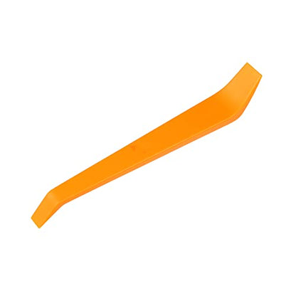 X AUTOHAUX 1pcs Tooling Panel Removal Tool Car Pry Tool Kit for Car Audio Interior Removal Trim Tool Orange