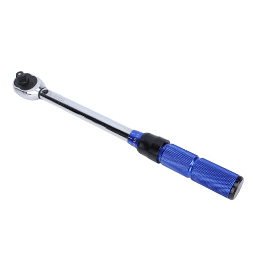 AUNMAS Torque Wrench, Cr V 3 8in Drive Torsion Wrench 5 60Nm with 72 Tooth Bidirectional Click Adjustment, Non Slip Handle for Bike Motorcycle Car Maintenance