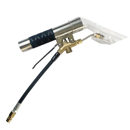 Carpet Cleaning Extractor with Clear Head for ShopVac & Most Portable Carpet Attachment, Upholstery and Auto Detailing Tool Hand Wand, Extractor Vacuum Hose Kit