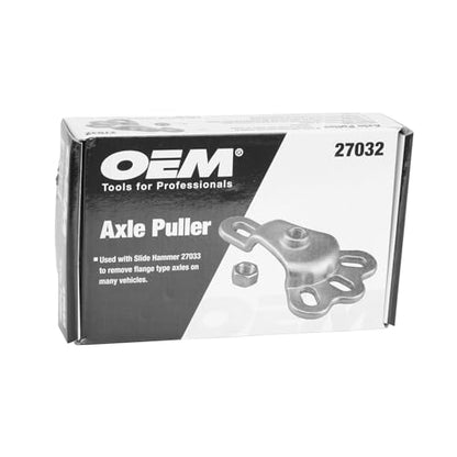 OEMTOOLS 27032 Flange-Type Axle Puller, Rear Wheel Bearing Removal Tool, For Use with a 5/8" x 18 Slide Hammer on Axles with 4, 5, or 6 Studs - style: Flange Axel Puller Attachment