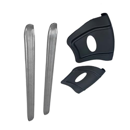 Tire Iron Set Irons Changing Tool Set Include 2Pcs Rims Protectors and 2Pcs Tire Changing Levers for Motorcycle