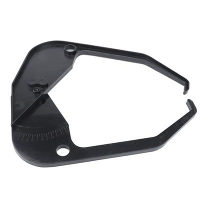 for Tire Balancer Rim Width Caliper, Portable Wheel Measuring with Bright White Numbers Accurate for Tire Width Measurement, Black Plastic Gauge 395x345mm