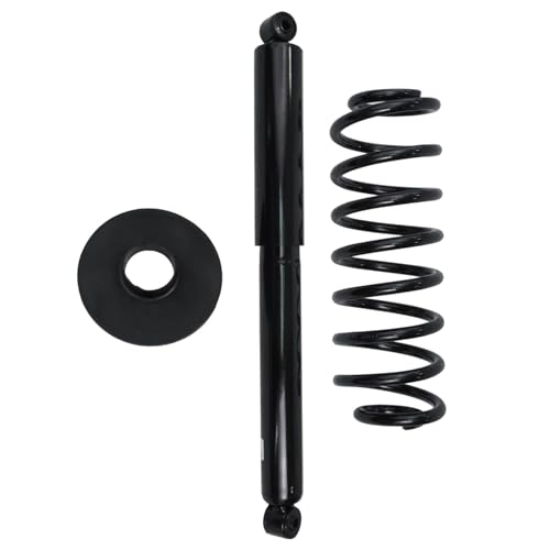 Detroit Axle - 4WD Struts for 1998 1999 2000 2001 2002 Ford Expedition Lincoln Navigator, Front & Rear Struts with Coil Spring Assembly Conversion Kit Replacement Suspension - size: 10336-4A-V1/Pair
