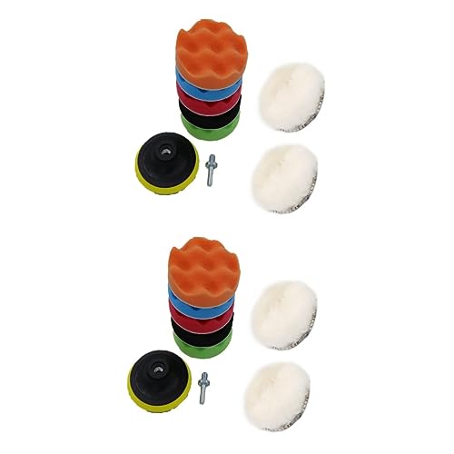 18pcs Car Detailing Kit Polishing Pads Buffing Wheel for Car Wax Bars and Paint Finishing