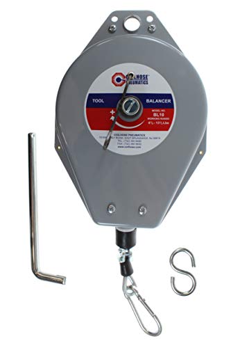 Coilhose Pneumatics BL10 Heavy Duty Mechanical Tool Balancer, 6.5 - 13.5 Pound Load Capacity - size: 6.5-13.5 LBS