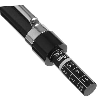 GARVALON 1pc Car Brake Pad Detection Pen Tire Tread Depth Gauge Brake Pad Thickness Measurement Tool High Precision Easy to Read