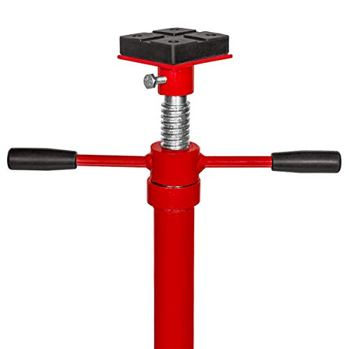 Stark USA Underhoist Tripod Stand 2 Ton Capacity High Lift Jack Stand Reach Under Hoist Stand High-Position Lift Range 4,000lbs Capacity, Red