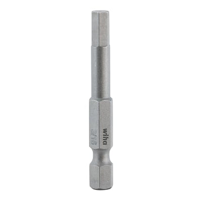 WIHA 74986 Hex Inch and Metric Power Bit Set with Holder, 10-Piece
