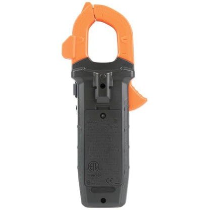 Klein Tools CL390 AC/DC Digital Clamp Meter, Auto-Ranging, 400 Amp, NCVT Tester, Hi-Viz LCD Display, TRMS, Continuity Resistance, Temperature and More - size: Standard Display