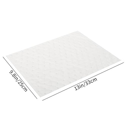 Oil Absorbent Pads Sheets 10 x 13 inch, Waterproof Anti-Slip Speedy Dry Absorbent Mat, Oil Change Pads for Under Car & Motorcycle, Liquid Spill Mat for Garage Floor Workbench & Driveway (30 PCS)