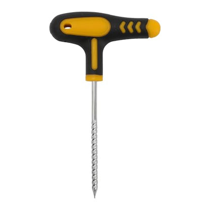 Car Tire Repair Tool Set with Rubber Strips Tubeless Tyre Puncture Studding Plug Kit Fits for Truck Motorcycle