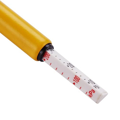 DEWALT Pencil Tire Pressure Gauge with Tread Depth Gauge, 10-70 PSI, Compact Size with Metal Clip, Durable Design for Accurate Measurement, Automotive Tool for Cars and Motorcycles