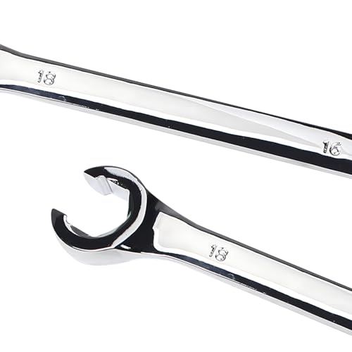 Utoolmart Flare Nut Wrench, 16mm x 18mm Metric Double Open End, 1Pcs - color: 1pcs, size: 16x18mm