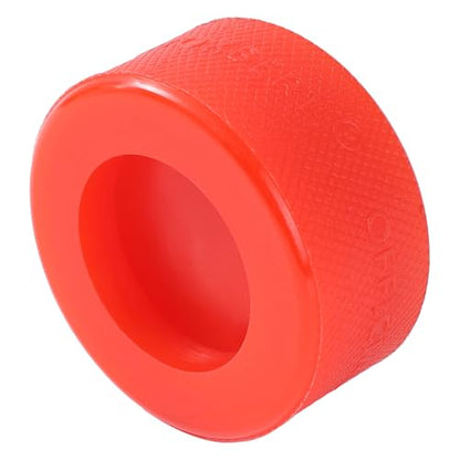 Polyethylene Bottle Jack Pad Adapter Protector Car Jacking Lifting Tool Pinch Weld Side Disk 37mm 1.45" Hole for Most 10T Bottle Jacks (Red, 37MM=1.45") - size: 37MM=1.45"