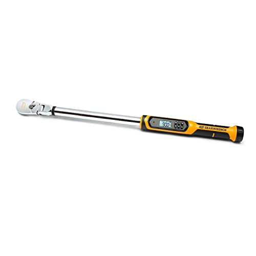 GEARWRENCH "1/2" Flex Head Electronic Torque Wrench with Angle 25-250 ft/lbs. - 85079 - style: 1/2 Drive Flex Head with Angle