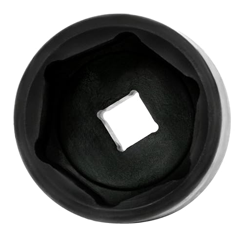 ARES 12115 1-11/16-In (43mm) Axle Nut Impact Socket - 1/2-In Drive | Durable Chrome Moly Construction; Compatible with Dodge (Select Models) - size: 43mm