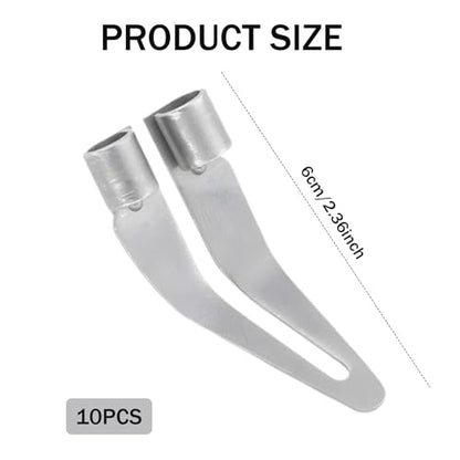 Plastic Welding Tip, 10PCS Plastic Welding Kit Smooth Tips, Replacement Welder Gun Tips for Repairing PP Barrels, Car Bumpers, Motorcycle PanelsPlastic Tip