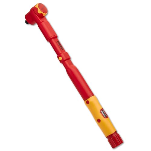 FESA Electrician Insulated Torque Wrench (3/8" Drive, 20-100 Nm Range) | w/Easy Torque Adjustment & Scale Display - Each Insulated Wrench Has ID for Traceability - style: 3/8" Drive, 20-100 Nm Range