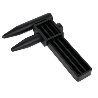 HZEL Car Wheel PCD Gauge, Vehicle Wheel Stud Rim Bolt Pattern Measuring Tool Sliding Caliper for 4 5 6 8 Holes, Automotive Lug Bolt Pattern Gauge PCD Ruler, Universal for Vehicles