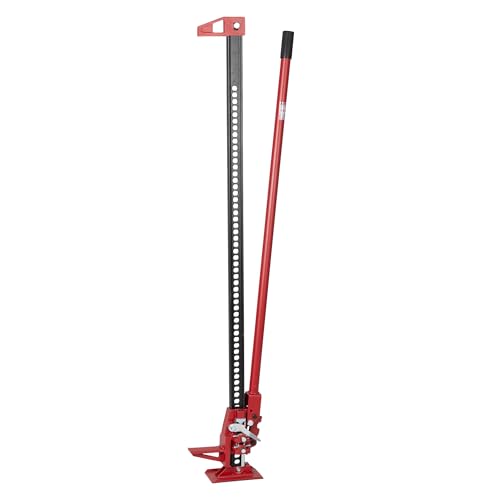 Maxority 3-Ton (6000 lbs) Capacity 60 in. Cast Iron Ratcheting Off-Road Utility Farm Jack Ideal for Car/Truck/ATV/SUV/Tractor