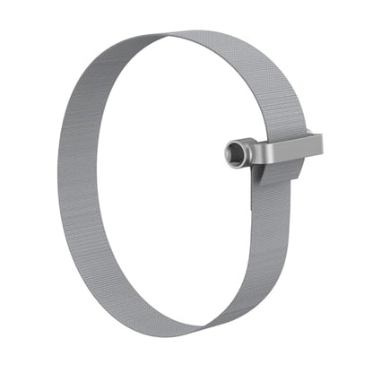Heavy Duty Strap Oil Filter Wrench – 1/2" Drive Adjustable Filter Removal Tool – Durable Alloy Steel Frame with Reinforced Web Strap – Fits Filters Up to 6.5 Inches – Professional Mechanic Tool