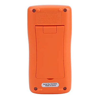 Multimeter, AN8008 True-RMS Digital AC DC Voltage Ammeter Current Ohm Meter for Resistance Testing, Diode Testing