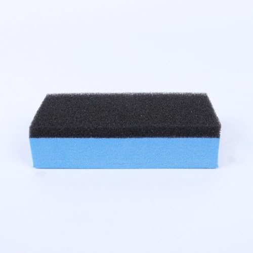 MAGICLULU 10pcs Car Polishing Sponge Set High-Density Dual-Sided Tire Applicator Pads for Gentle Washing and Shine Polishing, Blue Sponge Material for Car Cleaning