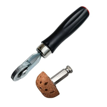 Motorcycle Car Tubeless Tyre Puncture Repair Kit Tire Tool Tire Roller, Buffer Wheel, Scraper Patches Rollers and Scraper Car - color: B