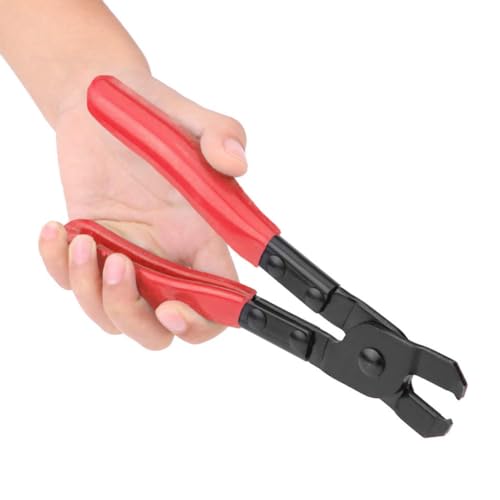 Heavy Duty CV Boot Clamp Pliers Kit - Universal Ear-Type Plier for All Earless Type CV Joint Boot Clamps Banding Carbon Steel Install Tool