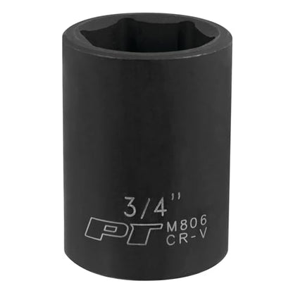 Performance Tool M806 1/2 Drive 3/4 6-Point Impact Socket - size: 3/4", style: Impact