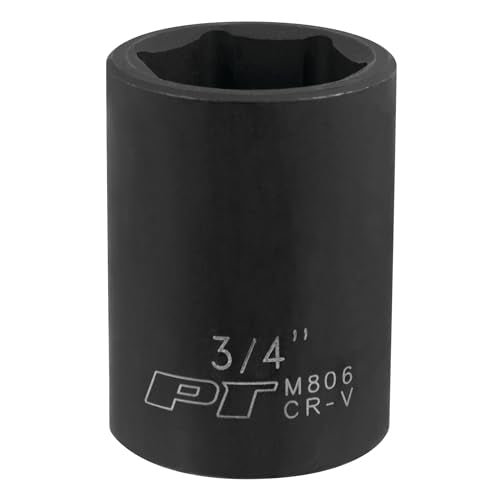 Performance Tool M806 1/2 Drive 3/4 6-Point Impact Socket - size: 3/4", style: Impact