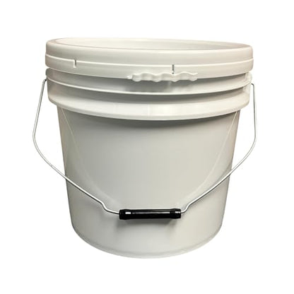 Heavy Duty Detailing Bucket (4 Gal) and Bucket Lid (for Car Wash, Boat, Truck, RV, Fishing & More) (Aqua Blue) - color: Aqua Blue