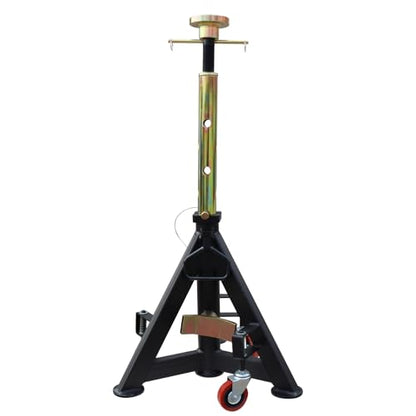 BESTOOL 16 Ton Heavy Duty Jack Stands – 35,000 lbs Rated Capacity, Adjustable 26" to 40.9", Rolling Design for Trucks, Trailers, Tractors & Heavy Equipment 1 Pack