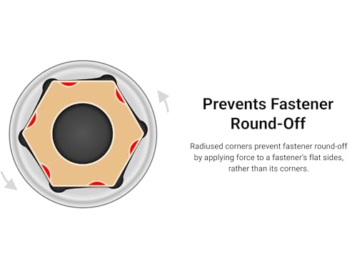 TEKTON 3/8 Inch Drive 6-Point Socket Set, 19-Piece | SHD91110 - size: 19-Piece (1/4-15/16 in.), style: Standard