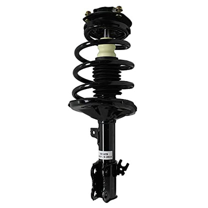 Detroit Axle - Front Struts for Toyota Camry Solara Avalon Lexus ES300, 2 Ready Struts with Coil Spring Assembly Replacement Suspension Ready Struts Shocks - size: 271678_271679/Pair